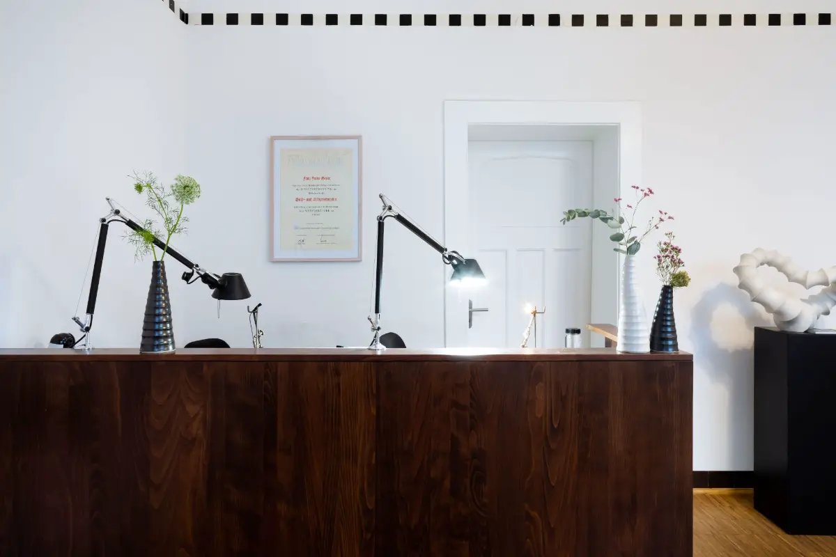 Die Werkbank in unserem Schmuckatelier Köln Ehrenfeld